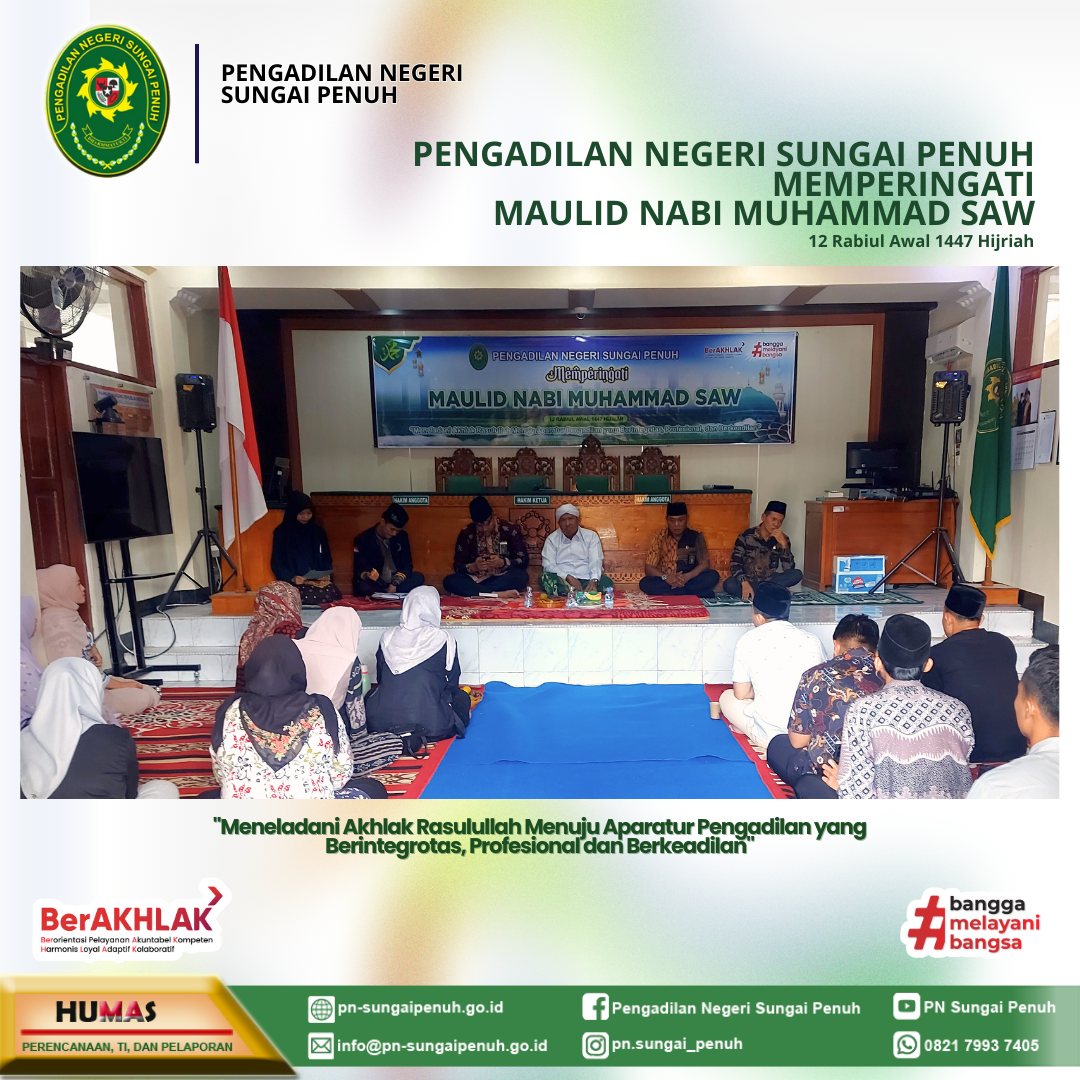 Peringatan Maulid Nabi Muhammad SAW